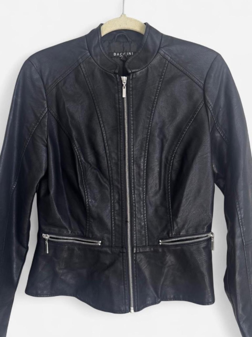 Baccini Faux leather jacket